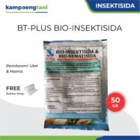 BT-Plus Bio Insektisida & Bio Nematisida 50 gram Obat Pembasmi Hama Ulat