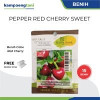 Benih Cabai Red Cherry Pepper Red Cherry Sweet Haira Seed isi 15 Biji