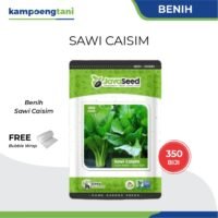 Benih Sawi Caisim Manis Choy Sum isi 350 biji Bibit Sawi Hijau Java Seed