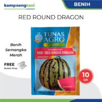 Benih Semangka Red Round Dragon Tunas Agro 10 gram Bibit Semangka Merah Berbiji
