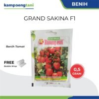 Benih Tomat Grand Sakina F1 0,5 gram Bibit Tomat Bintang Asia
