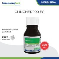 Clincher 100 EC 200ml Herbisida Purna Tumbuh Obat Rumput Pembasmi Gulma pada Padi