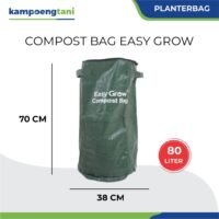 Compost Bag 80 Liter Easy Grow Tas Kompos Tempat Daur Ulang Sampah Organik