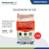 Diazinon 10GR 1 kg Insektisida Tabur Obat Uret Pembasmi Hama Tanah Tanaman