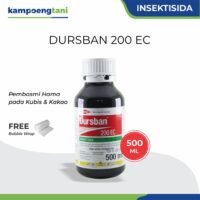Dursban 500ml Insektisida Obat Pembasmi Ukat dan Kutu Tanaman DURSBAN 200 EC