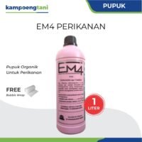 EM4 Perikanan 1 Liter Pupuk Organik Cair Probiotik Perikanan dan Tambak