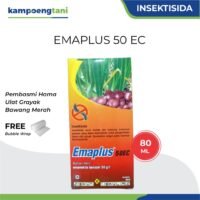 Emaplus 50 EC 80 ml Insektisida Emamektin Benzoat Obat Ulat Grayak Bawang Merah