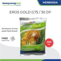 Eros Gold 250 Gram Herbisida Sistemik Selektif  Obat Pembasmi Gulma Rumput Padi EROS GOLD 0,75/30 DF