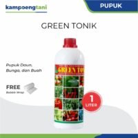 Green Tonik Pupuk Cair 1 Liter Pupuk Pelengkap Cair untuk Daun Bunga dan Buah