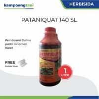 Herbisida Pataniquat 140 SL 1 Liter Parakuat Diklorida Obat Pembasmi Gulma Rumput Liar