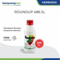 Herbisida Roundup Biosorb 486 SL 200ml Racun Obat Rumput Rondap Pembasmi Gulma dan Rumput Liar