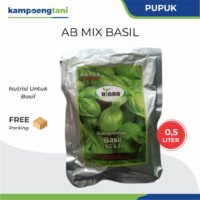 HiGRO Nutrisi Hidroponik AB Mix BASIL 0,5 liter