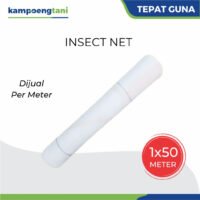 Insect Net Jaring Kasa Putih Lebar 1 Meter Dijual Per Meter