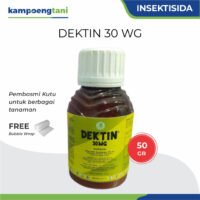 Insektisida Dektin 30 WG 50 gram Tiametoksam Emamektin Benzoat Pembasmi Hama Ulat Grayak