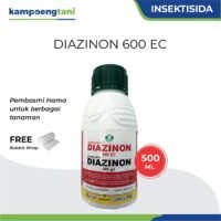 Insektisida Diazinon 600 EC 500ml Racun Kontak Obat Pembasmi Hama Tanaman