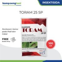 Insektisida Toram 25 SP 100 gram Nitenpyram Obat Pembasmi Kutu Daun Cabai dan Wereng Padi