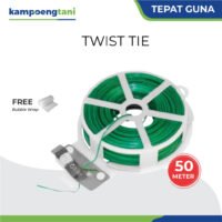 Kabel Twist Tie 50 Meter Kawat Ikat abel Pengikat Tanaman Serbaguna