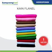 Kain Flanel 1 Meter Sumbu Hidroponik Sistem Wick
