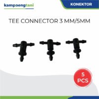 Konektor Tee 3mm / 5mm 5 pcs