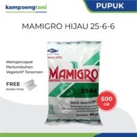 Mamigro Hijau 25-6-6 Super N 500 gram Pupuk Daun Komplit Cap Kapal Terbang