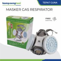 Masker Gas Respirator Anti Dust Industrial Mask
