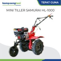 Mesin Bajak Sawah Traktor Mini Tiller Cultivator Samurai HL-1000