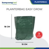 Planter Bag 3 Liter Easy Grow Pot Tanaman Pot Buah Tabulampot