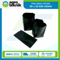 Polybag Hitam Ukuran 20 x 25 500 gram Plastik Polibag Tanaman