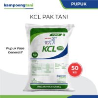 Pupuk KCL 50 kg Pak Tani Pupuk Kalium Untuk Fase Generatif Tanaman