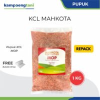 Pupuk KCL Mahkota 1 kg Repack Original