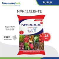 Pupuk NPK 15.15.15 + TE Pak Tani 25 Kg