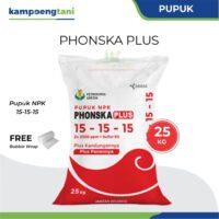Pupuk NPK Phonska Plus 15-15-15 25 Kg Sulfur Zinc Petrokimia Gresik