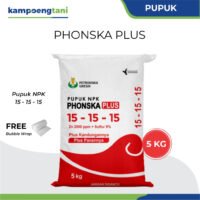 Pupuk NPK Phonska Plus 15-15-15 5 Kg Sulfur Zinc Petrokimia Gresik