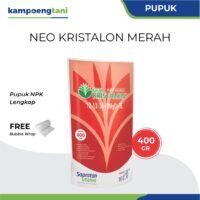 Pupuk Neo Kristalon Merah 12-12-36+2Mg0+TE 400 gram Pupuk Majemuk Masa Pertumbuhan Generatif