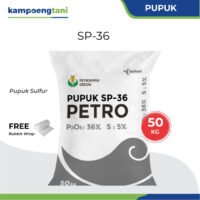Pupuk SP-36 Petro Non Subsidi 50 kg Pupuk P205 Fosfor Petrokimia Gresik