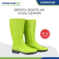 Sepatu Boots AP Boots 2017 Hijau Lemon Ukuran 40-42