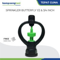 Sprinkler Butterfly 1/2 & 3/4 Inchi Springkler Kupu Kupu Semprotan Air Sistem Irigasi Taman