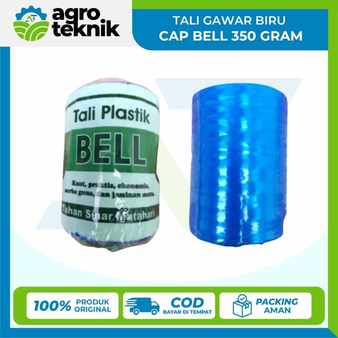 Tali Gawar Biru Cap Bell 350 gram