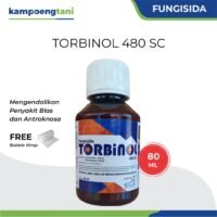 Torbinol 480 SC 80 ml Fungisida Sistemik Obat Penyakit Blas Padi Antraknosa Cabai Bercak Coklat Tomat