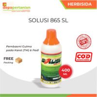 Solusi 865 SL 400ml Herbisida Sistemik Selektif Pembasmi Gulma Daun Lebar