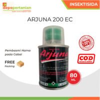 Insektisida Arjuna 200 EC 80 ml Klorfenapir Pembasmi Hama Ulat Grayak Trips Kutu Daun