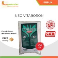 Pupuk Neo Vitaboron 100 gram Pak Tani Pupuk Semua Jenis Tanaman Neo Kristalon Boron Kemasan Baru