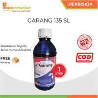 Herbisida Garang 135 SL 1 Liter Parakuat Dilkorida Obat Pembasmi Gulma Rumput Liar