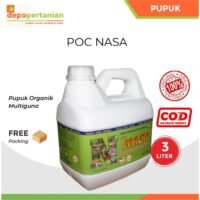 POC Nasa 3 Liter Pupuk Organik Cair Hormon Penyubur Tanah dan Tanaman