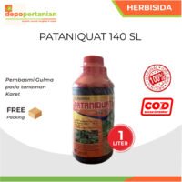 Herbisida Pataniquat 140 SL 1 Liter Parakuat Diklorida Obat Pembasmi Gulma Rumput Liar