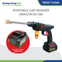 Portable Car Washer Eiko SG-100 Alat Cuci Mobil Portable Tekanan Tinggi High Pressure