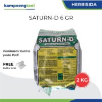 Saturn-D 6 GR 2 kg Herbisida Tabur Selektif Pembasmi Gulma Padi Sawah