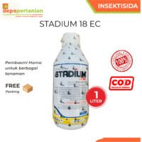 Stadium 18 EC 1 Liter Insektisida Akarisida Abamektin Obat Pembasmi Hama Tanaman