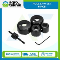 HOLE SAW SET 6 PCS