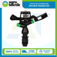 IMPULSE SPRINGKLER DOUBLE NOZZLE 3/4